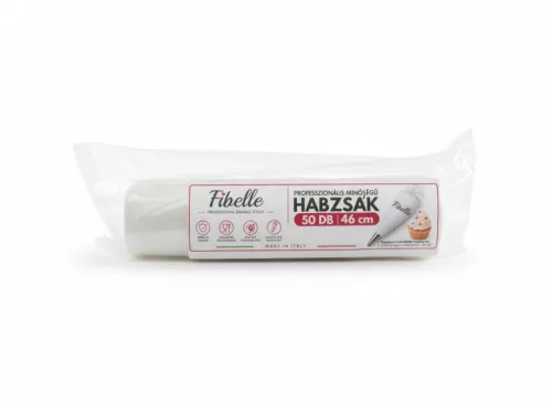 Fibelle professzionális egyszer használatos habzsák 46 cm, 50 db