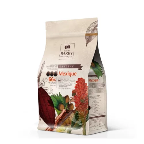 Cacao Barry Mexico étcsokoládé, 66,1%, 1kg