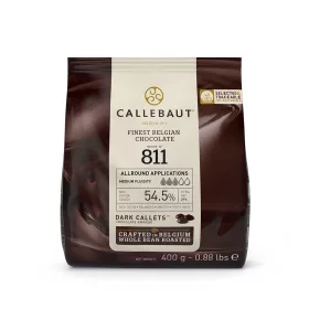 Callebaut Belga étcsokoládé, 54,5%, 811, 400g