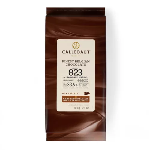 Callebaut Belga tejcsokoládé, 33,6%, 823, 10kg