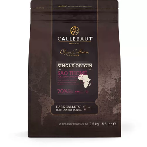Callebaut Sao Thomé étcsokoládé, 70%, 2,5kg