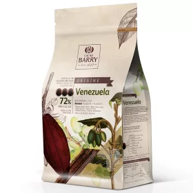Callebaut étcsokoládé, Venezuela, 72%, 1kg
