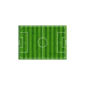 Díszített ostyalap, football pálya, téglalap