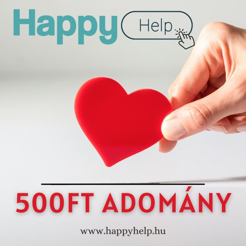 HappyHelp Adomány 500FT