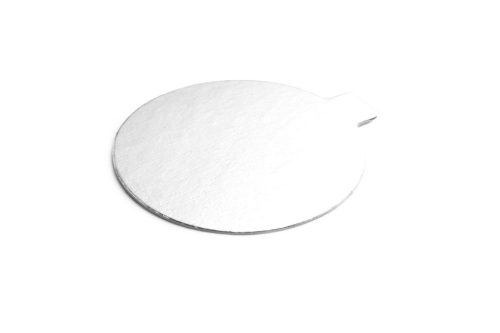 Prémium desszert alátét, kör, FEHÉR, 10cm - csomag