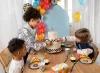 PartyDeco tortadísz beszúró, autó, 12 cm
