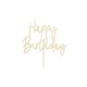 PartyDeco torta beszúró, Happy Birthday, 16,5cm