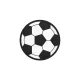PartyDeco szalvéta, football, 13,5 cm, 20db