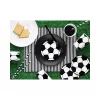 PartyDeco szalvéta, football, 13,5 cm, 20db