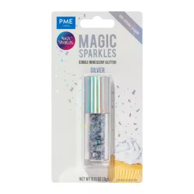 PME magic szóró glitter, irizáló, ezüst, 3g