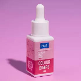 PME olajbázisú ételfesték, rózsaszín, 20ml
