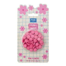 PME szórócukor, pink virág, 25g