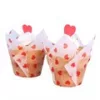 PME tulipános muffin papír, szív mintás, 24 db