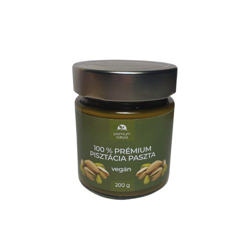 Prémium Natura premium minőségű 100% természetes pisztáciapaszta, 200 g