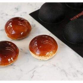   PAVONI FIBERFORM SEMISFERA, félgömb szilikon forma, 4x6 db, 40x60 cm