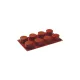 PAVONI CYLINDER, henger forma, szilikon, 2x4 db, 6x3,5 cm