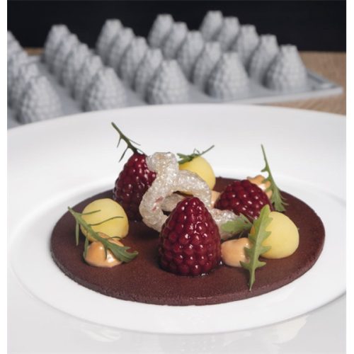 PAVONI Gourmand BERRY, forma, szilikon, 35 db, 30x17,5x2,7 cm