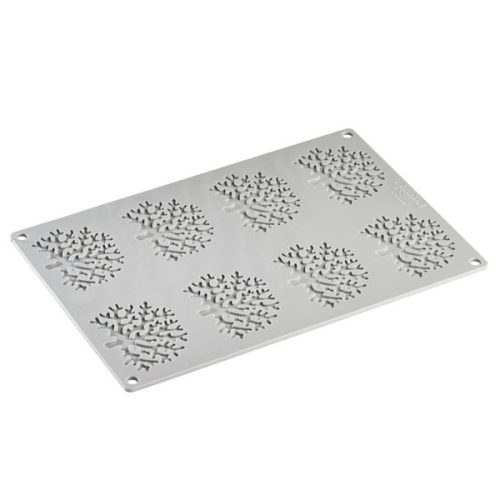 PAVONI Gourmand CORAL, korall forma, szilikon, 8 db, 7,5x5,9x0,2 cm