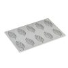 PAVONI Gourmand PLUME, toll forma, szilikon, 10 db, 8,4x3,8x0,2 cm