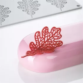   PAVONI Gourmand OAK TREE, tölgyfalevél forma, szilikon, 8 db, 9,8x5,3x0,2 cm