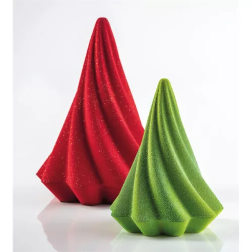 PAVONI MINI TWIRL, csavart polikarbonát csokoládé forma, 11,2x15 cm
