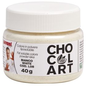   PAVONI COLOR FEHÉR, Zsíroldékony csokoládé színező, azómentes, 40 g