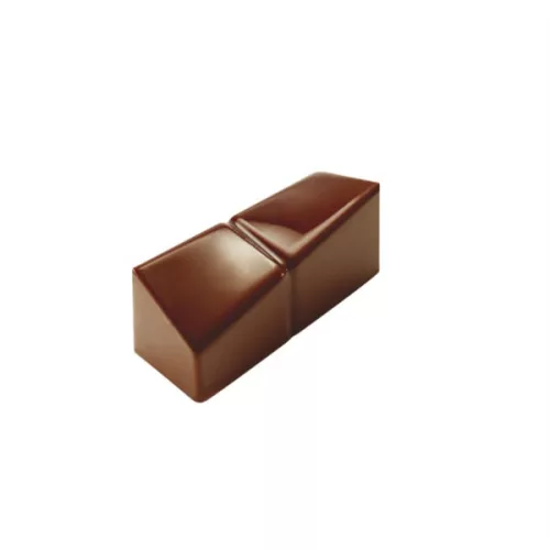 PAVONI INNOVATION PC01, polikarbonát bonbon forma, 21 db, 1,4x3,7x1,9 cm