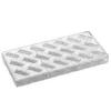 PAVONI INNOVATION PC01, polikarbonát bonbon forma, 21 db, 1,4x3,7x1,9 cm