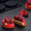 Pavoni Mini Scarlet szilikon tortadíszítő forma, 8 db, Ø65mm