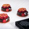 Pavoni Mini Scarlet szilikon tortadíszítő forma, 8 db, Ø65mm