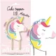 Scrapcooking LED torta beszúró, unikornis, 12,5cm