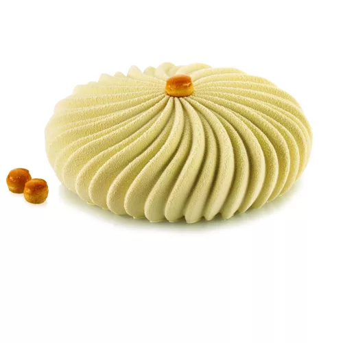 Silikomart torta forma, szilikon,"Wave", 195×63mm