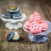 Silikomart szívalakú macaron készítő lap, szilikon, 30×40 cm