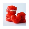 Silikomart szívalakú macaron készítő lap, szilikon, 30×40 cm