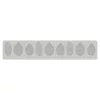 Silikomart tuile forma, levelek, 400×80mm