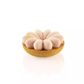 SILIKOMART szilikon tarte forma készlet, 3D virágos