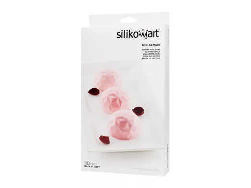 Silikomart szilikon forma, mini Gemma, 18×34×4,3 cm
