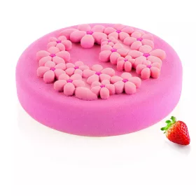 SILIKOMART FLORA 80, szilikon forma, 2 db