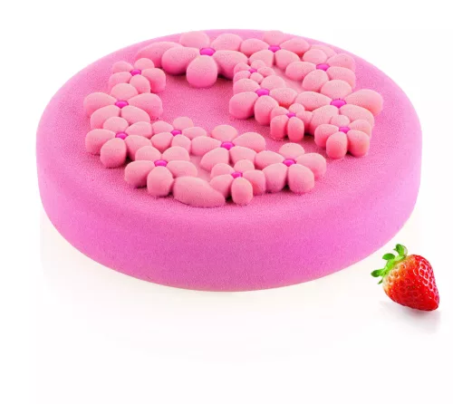 SILIKOMART FLORA 80, szilikon forma, 2 db