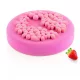 SILIKOMART FLORA 80, szilikon forma, 2 db