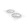 SILIKOMART FLORA 80, szilikon forma, 2 db