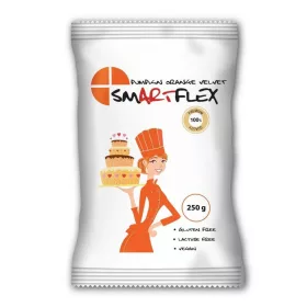 Smartflex Velvet fondant massza, vanília, NARANCSSÁRGA, 250g