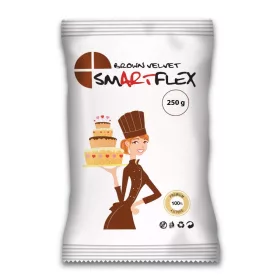 Smartflex Velvet fondant massza, vanília, BARNA, 250g