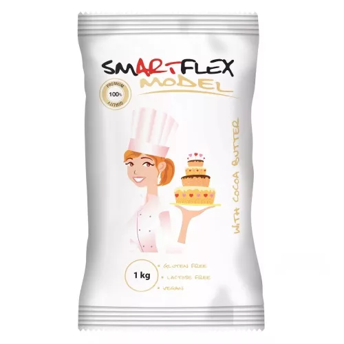 Smartflex modellező massza, fehér, 1kg