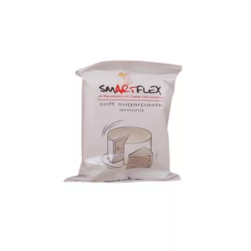 Smartflex Soft, puha, fondant massza, mandula, FEHÉR, 250g