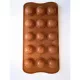 Bonbon forma, szilikon, félgömb, 15 db-os , 20,5×10,5 cm