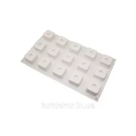 Szilikon forma, sushi maki, 15 db-os, 30×18 cm