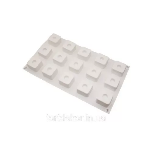 Szilikon forma, sushi maki, 15 db-os, 30×18 cm
