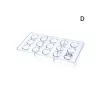 Félgömb alakú bonbon forma, polikarbonát, 15 db-os, 27,5×13,5 cm