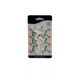 Műanyag fondant kiszúró szett, flamingó és csikóhal,2 db-os